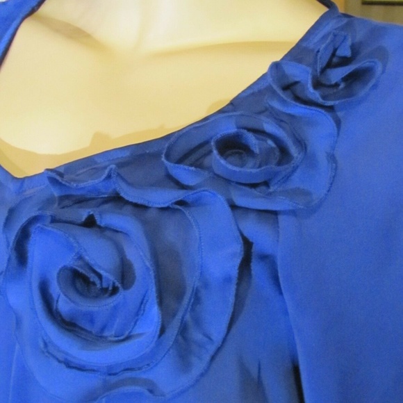 Willi Smith Royal Blue Top size M - Picture 5 of 8